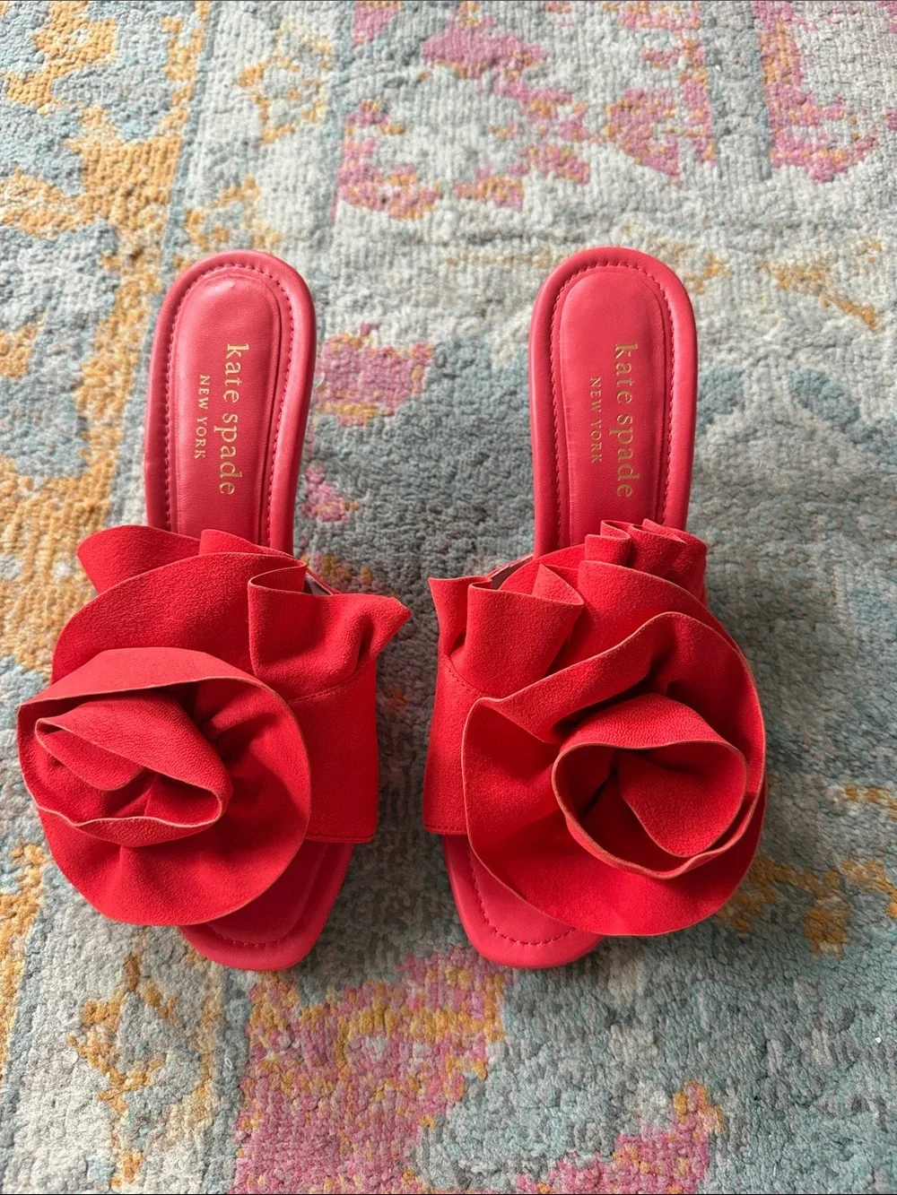 Kate Spade Flourish Heeled Sandal - EUC - 7B